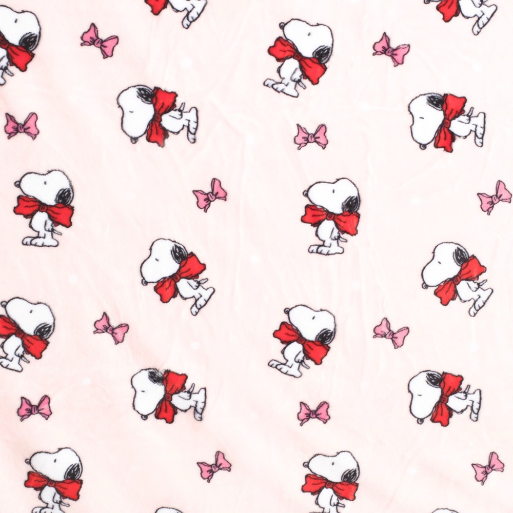 Snoopy Bow Blanket